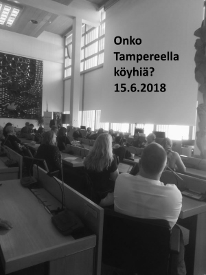 Onko Tampereella köyhiä?-keskustelutilaisuus 15.8.2018